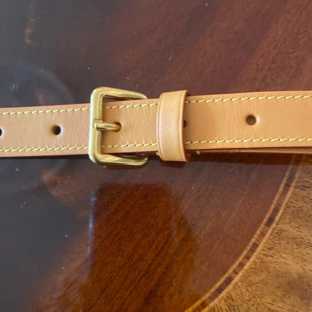 Louis Vuitton Beige and Brown Satchel - Picture 9 of 14